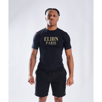 T-Shirt ELION PARIS Noir/ Or